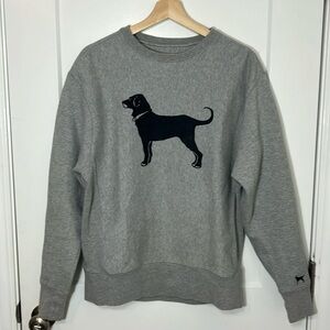 Black Dog Grey Sweatshirt